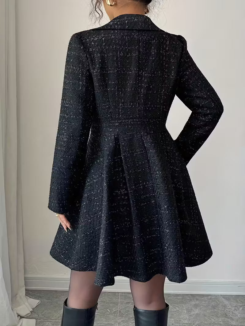 Blazer élégant pour femme, de couleur unie